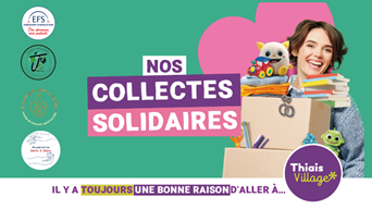 Nos collectes solidaires 